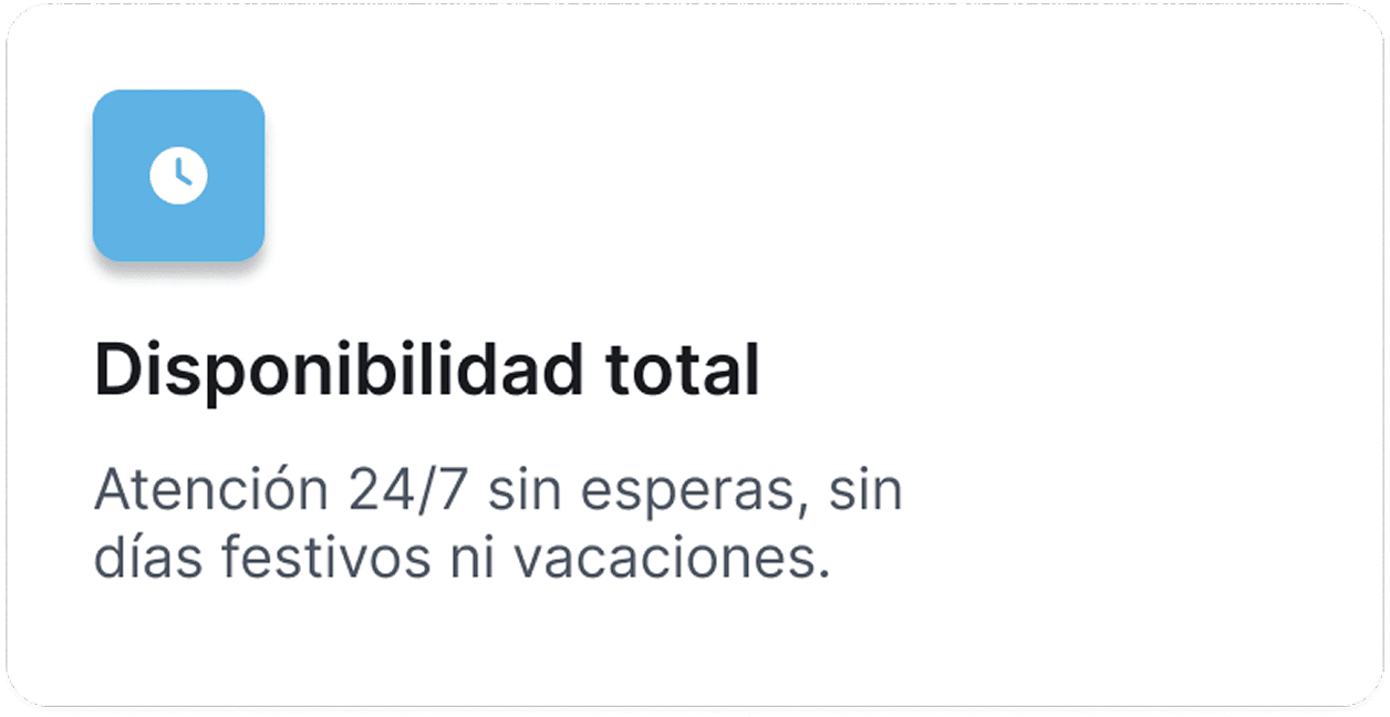 Disponibilidad total