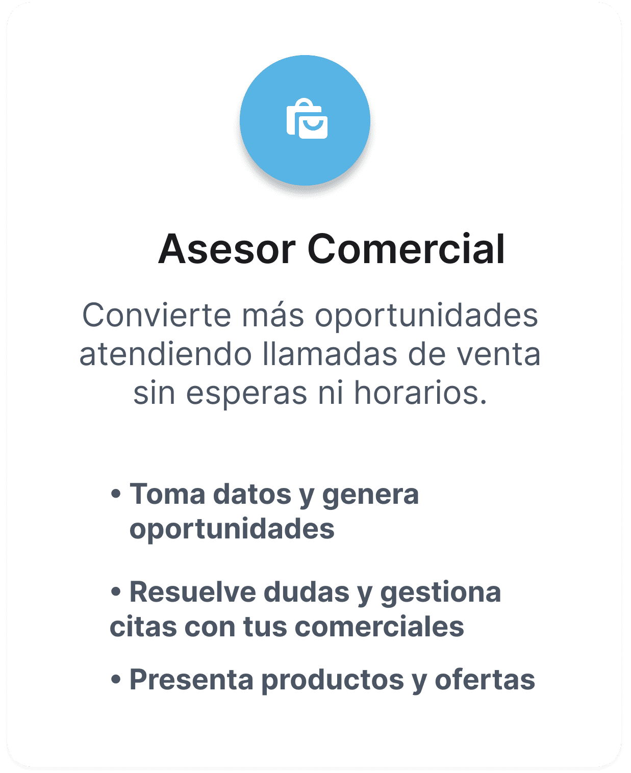 asesor comercial