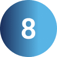 Icono con número 8