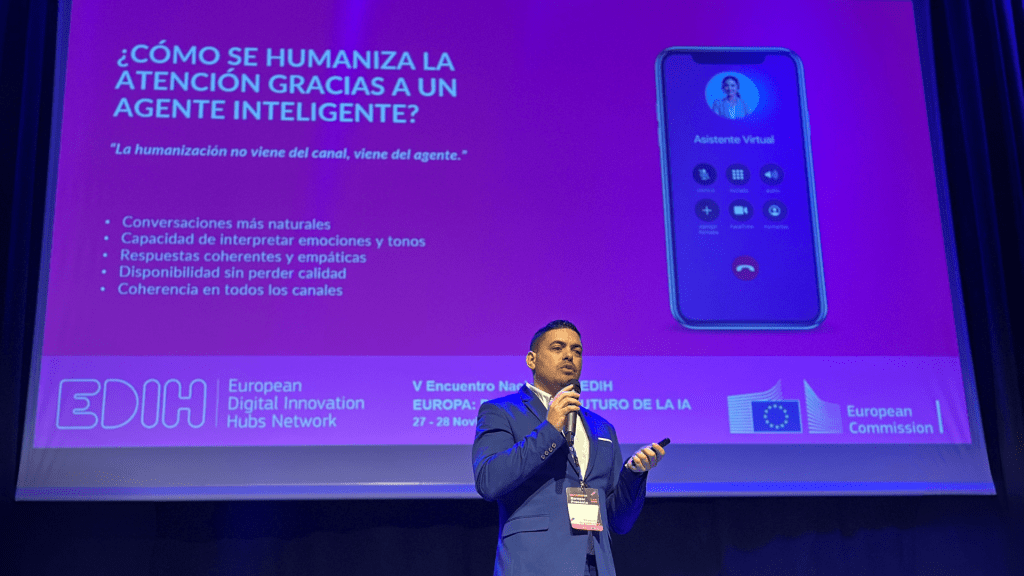José Manuel Ramos CEO de X-net en el EDIH 2025